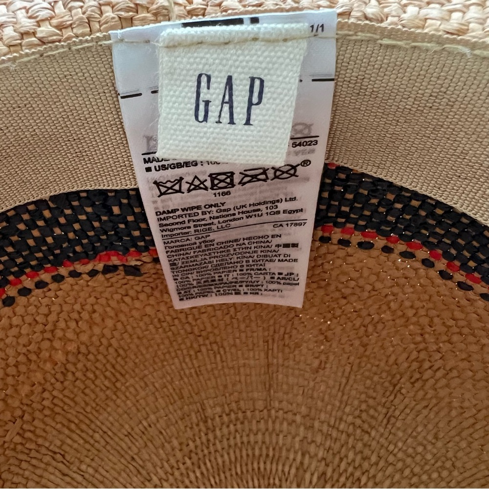 Gap Navy and Red Strip Sun Hat- S/M - Picture 5 of 9